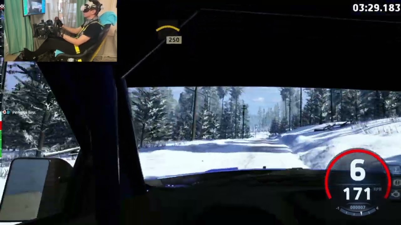 Заезд wrc ea sweden. 145 место по миру 2 по РФ. impreza grb sti