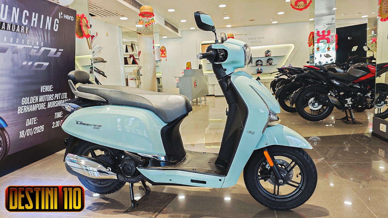 Hero Destini 110 Scooter 2026 Hindi Review @INDIANBIKE