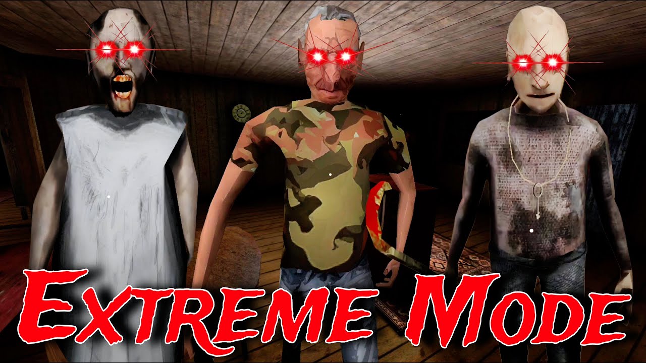 Granny Chapter Two Reimagined Unofficial In Extreme Mode With Buck Grandpa And Granny
