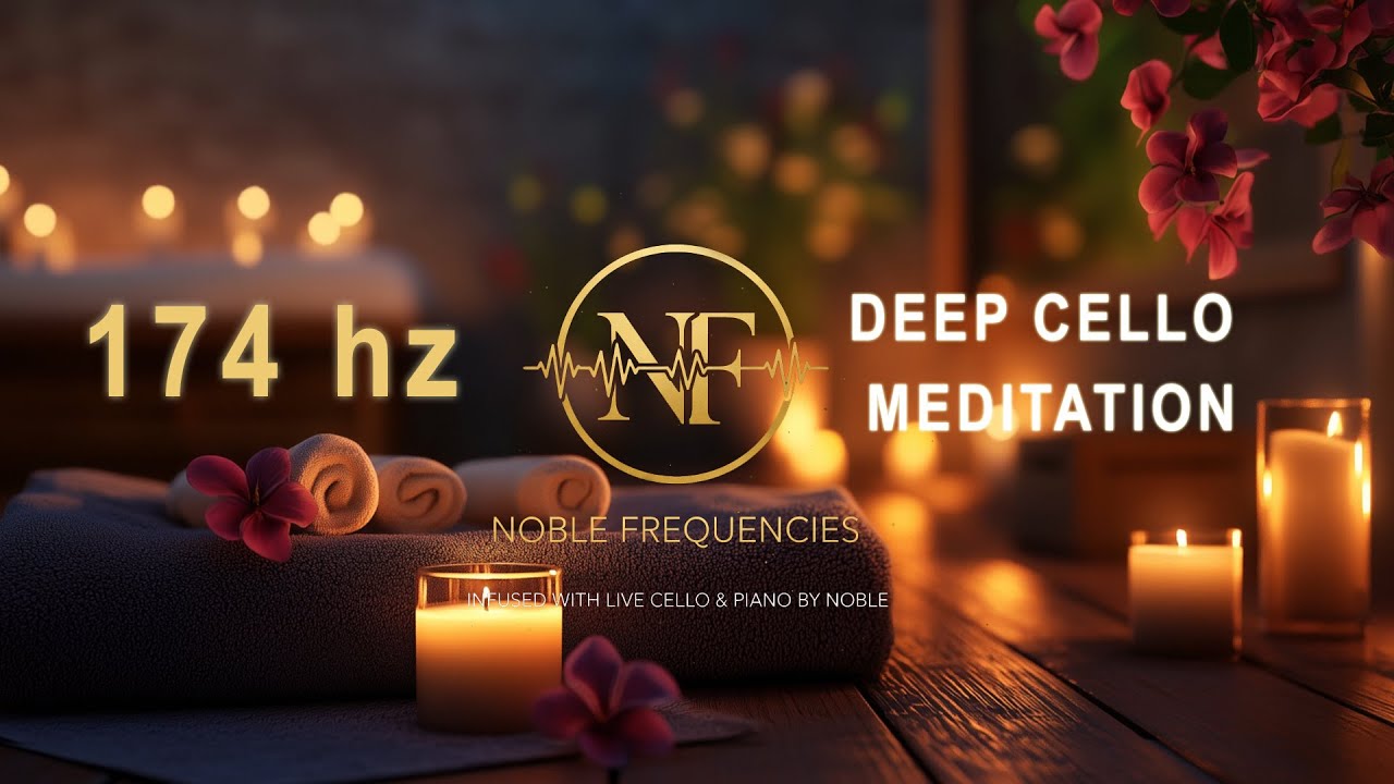 174 Hz Cello Resonance | Emotional Release & Inner Stillness (Deep Relaxation)