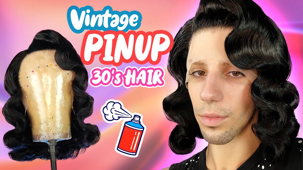 TUTORIAL CABELO PINUP ANOS 30! - PERUCANDO  | Luna Scarlett