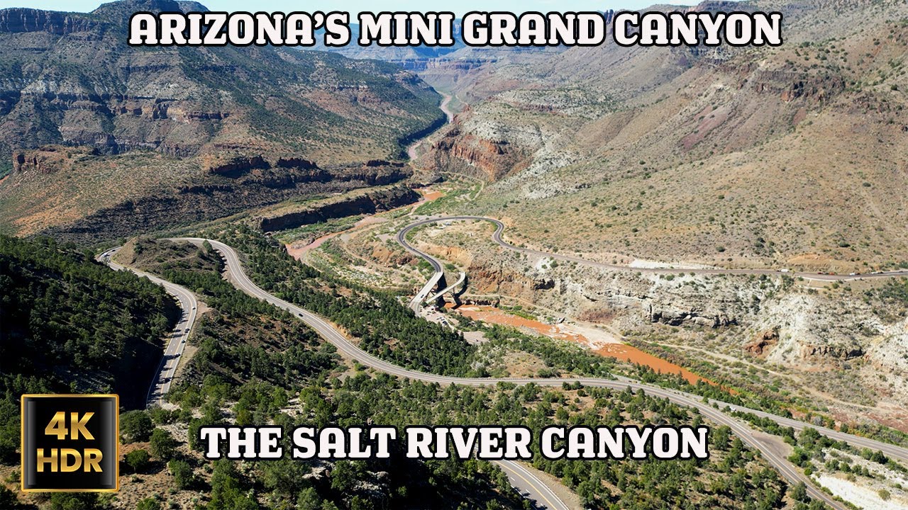 Arizona's Mini Grand Canyon - The Salt River Canyon