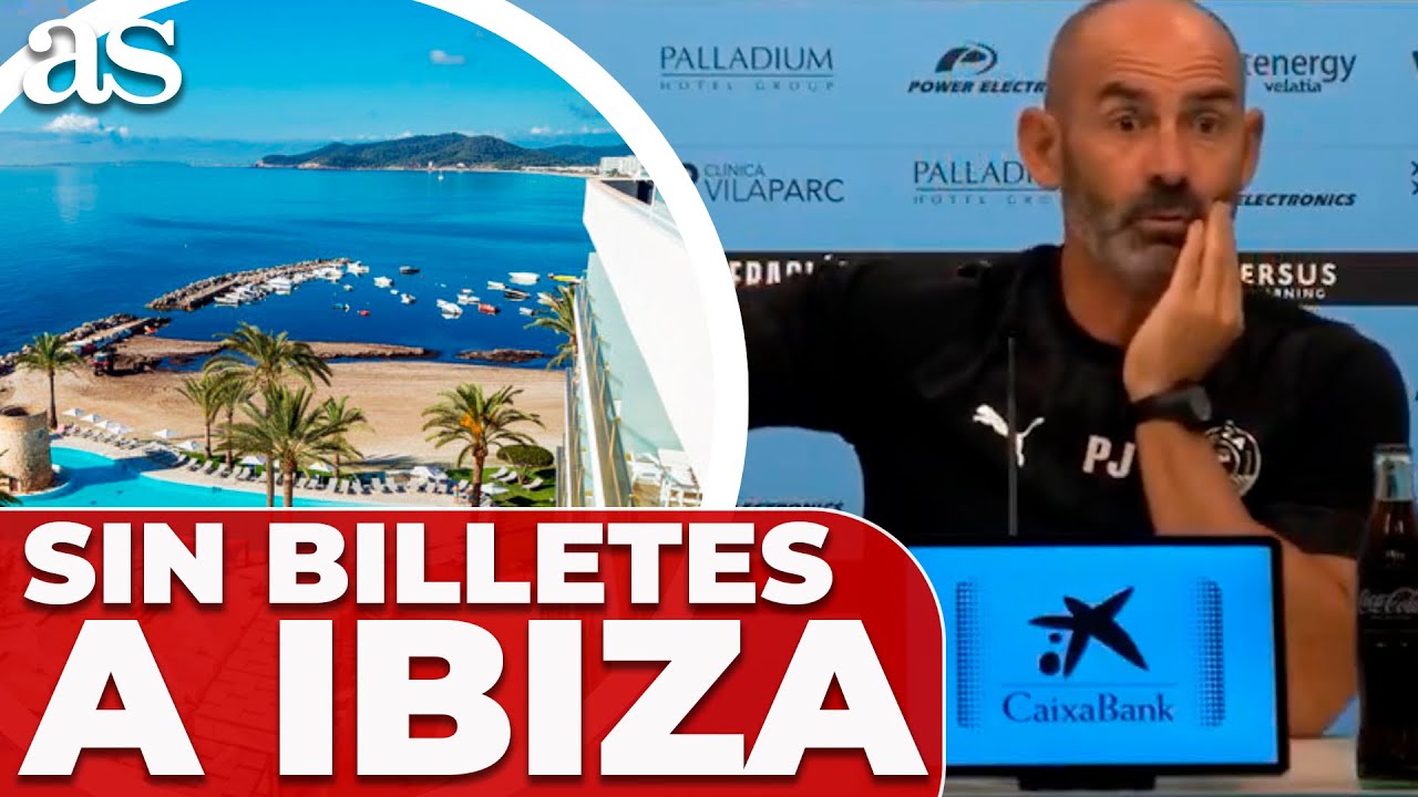 El H&Eacute;RCULES CF sin BILLETES para jugar en IBIZA y PACO J&Eacute;MEZ deja esta REFLEXI&Oacute;N de CHAP&Oacute;