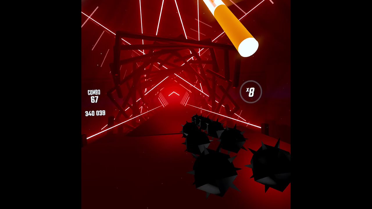 Playing beat saber part 4
