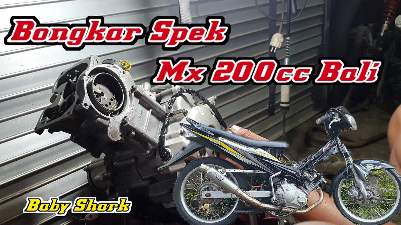 Jupiter MX 200cc Spek Pantai (Baby Shark)