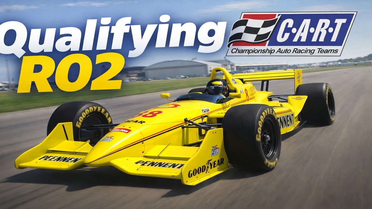 Saturday Sprints with CART Indycar '95 at the Cleveland GP – Qualifying R02 [OverTake.gg]