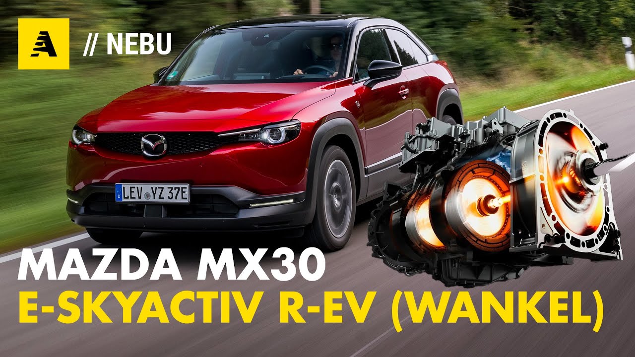 Mazda MX-30 R-EV | EV con WANKEL senza ansia da ricarica a 38.520€