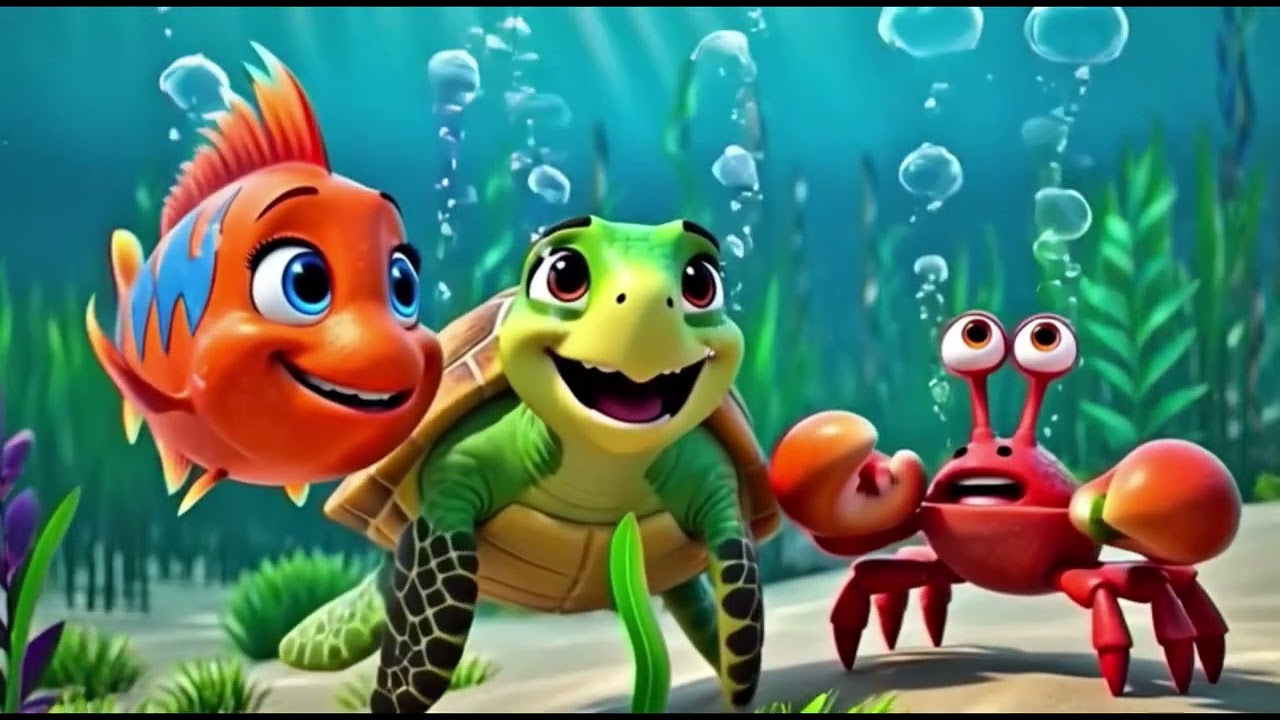 Turtle And Fish