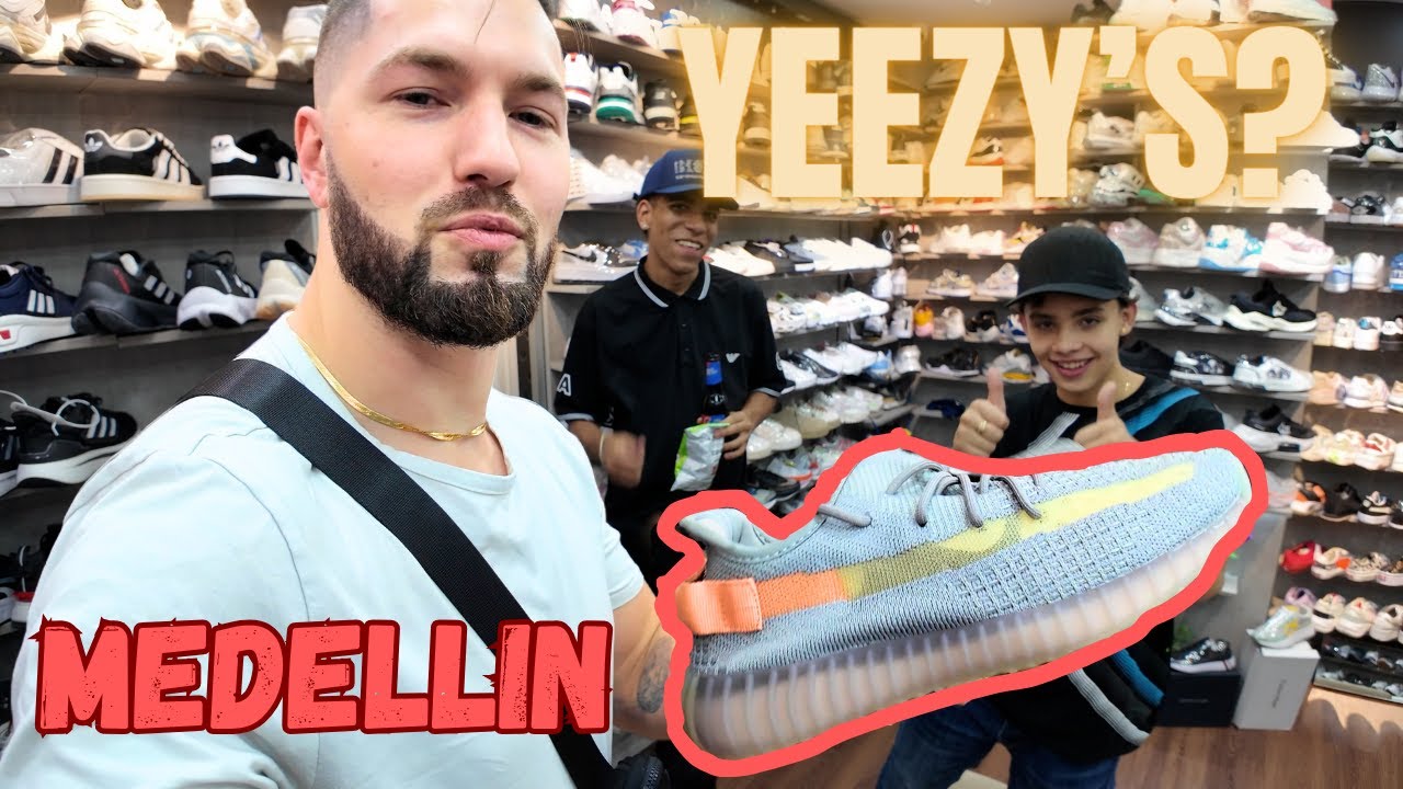 Buying Fake Yeezy's in Medellín Colombia 🇨🇴
