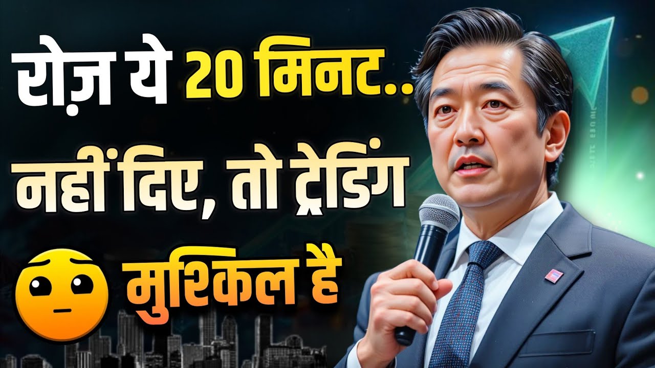 20 Minute Rule जो आपके Trading Mindset को बदल देगा | Mark Douglas Psychology | Mark Douglas Skills