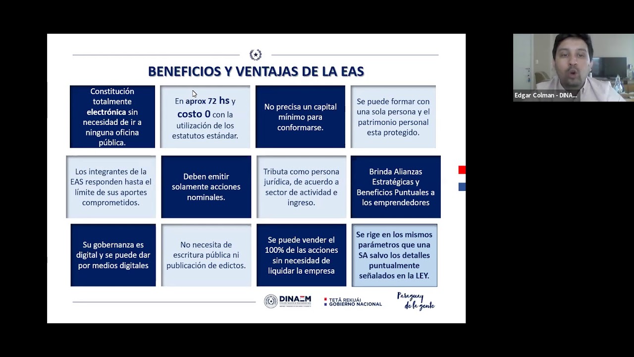 Webinar Empresas por Acciones Simplificadas