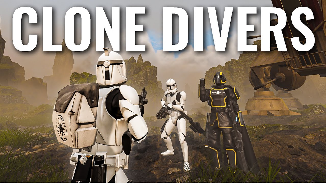 HELLDIVERS x STAR WARS Clone Divers GAMES