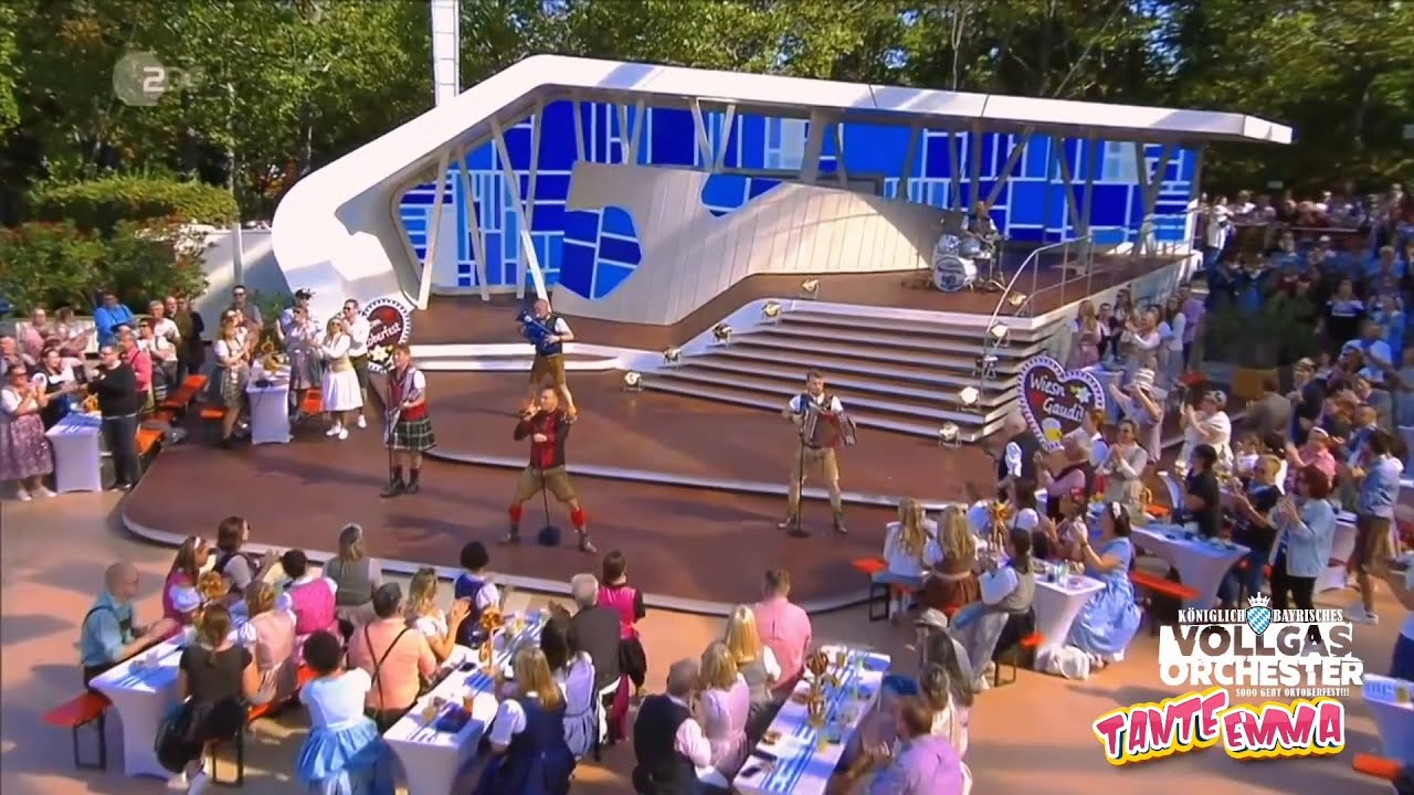 Königlich Bayerisches Vollgas Orchester - Tante Emma (ZDF Fernsehgarten 2023)