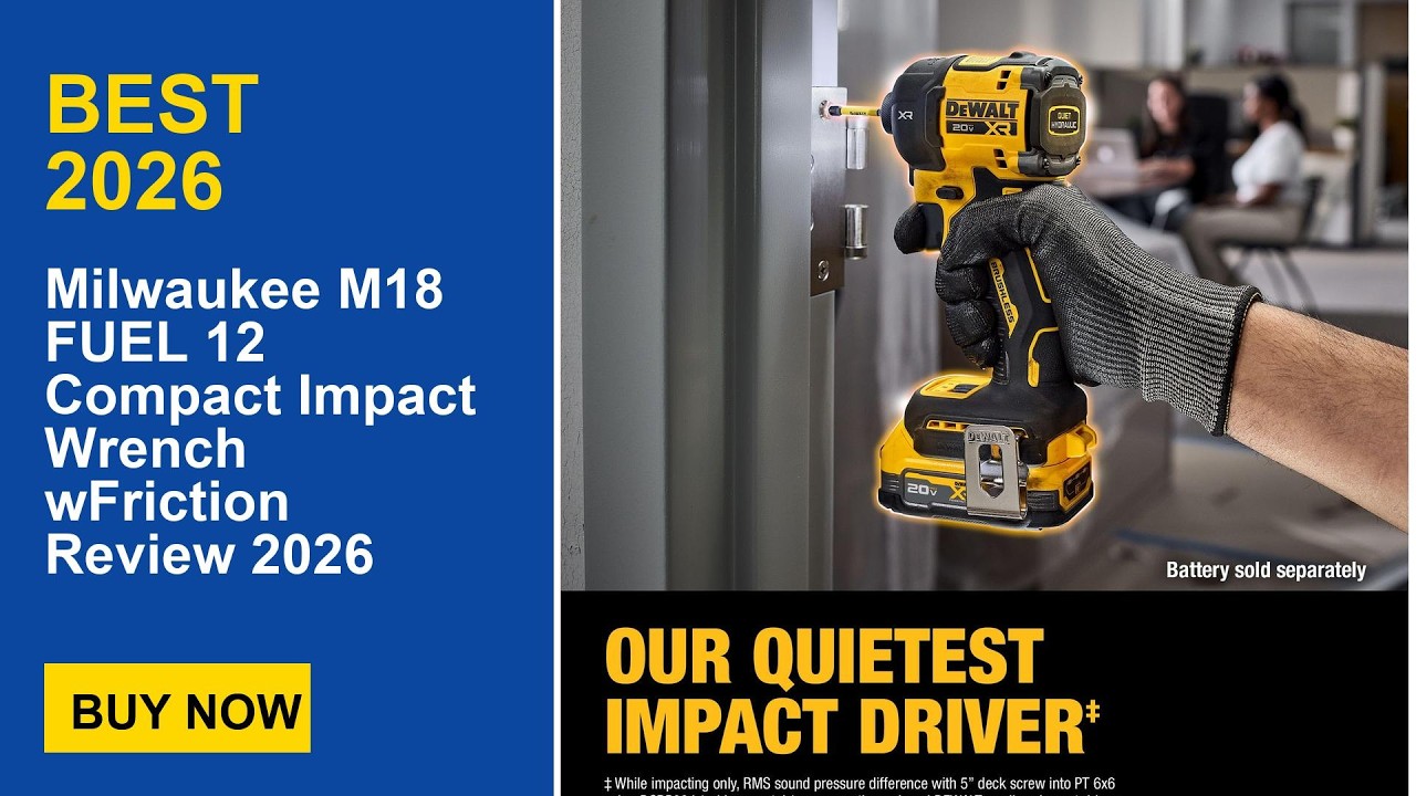 Milwaukee M18 FUEL 12 Compact Impact Wrench wFriction Review 2026