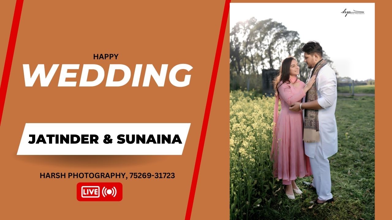 LIVE WEDDING CEREMONY // JATINDER & SUNAINA // HARSH PHOTOGRAPHY / 75269-31723