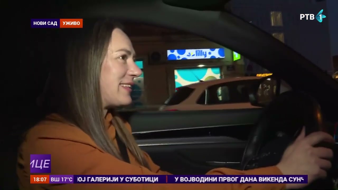 Gužva na ulicama Novog Sada pred vikend