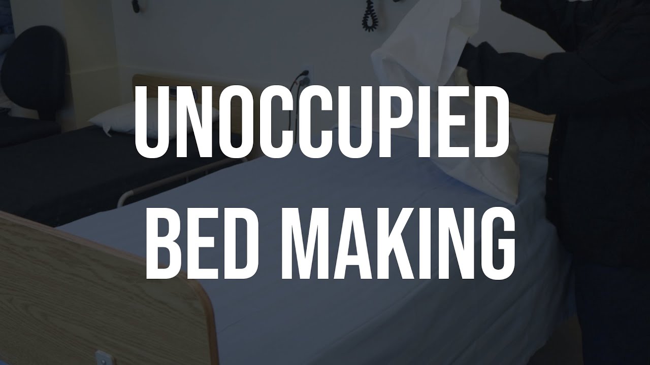 Unoccupied Bed Making