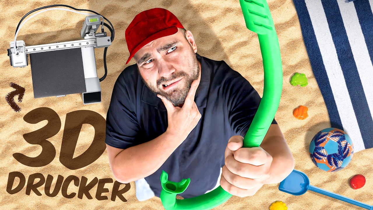 Urlaub NUR mit 3D Drucker? 😱 Funktioniert das? ✈️