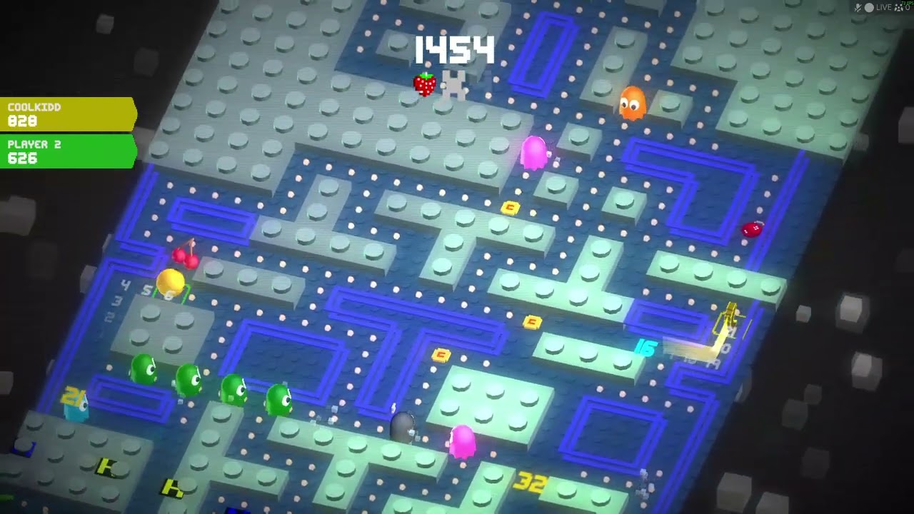 PAC MAN256 but im playing with my mom