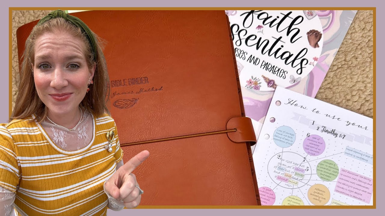 The James Method Bible Study Unboxing and Setup