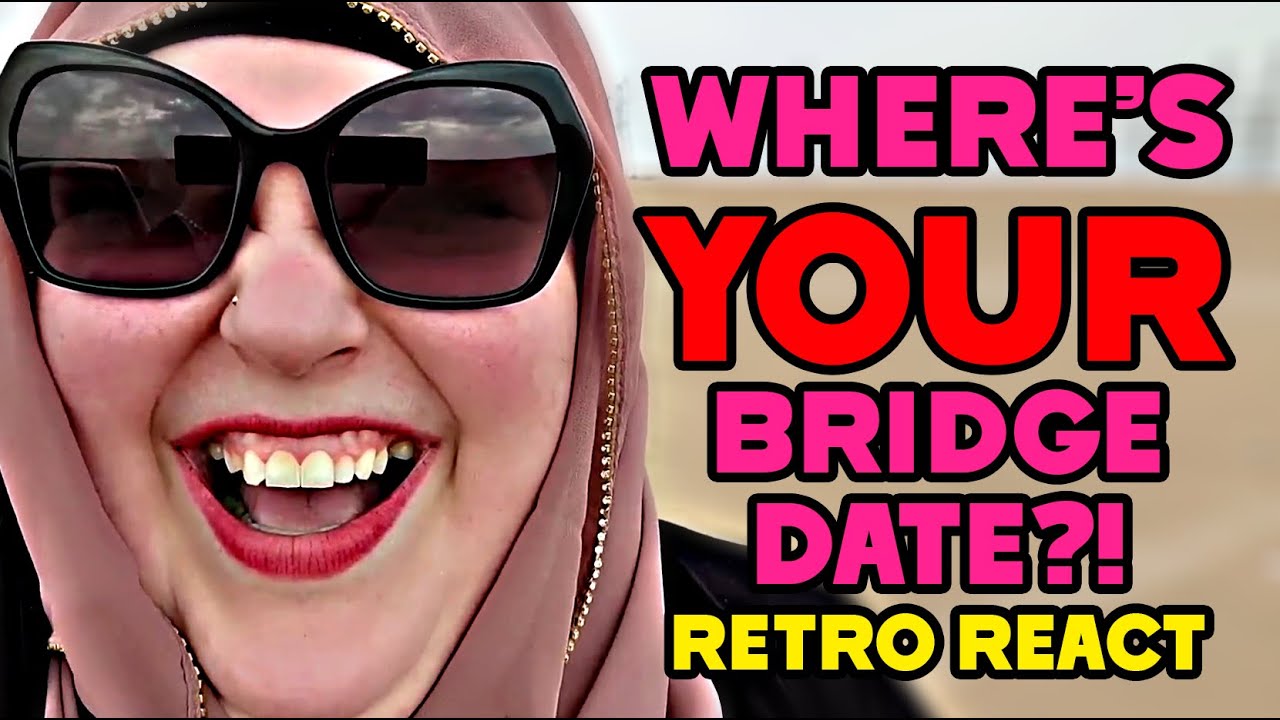 foodie beauty's DAINTY BRIDGE DATE FT. HER MAN - retro react