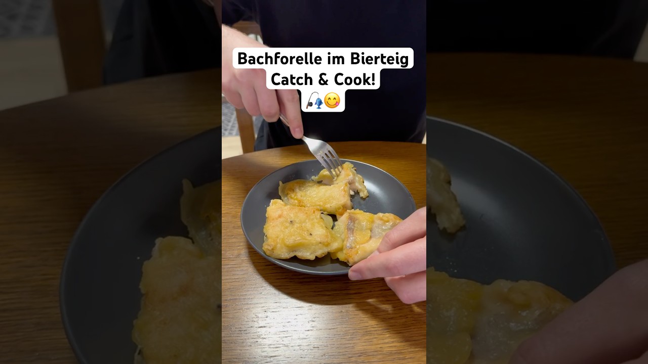 Wie war euer Saisonstart? 🎣😁 #catchandcook #angeln #forelle #bachforelle #foru