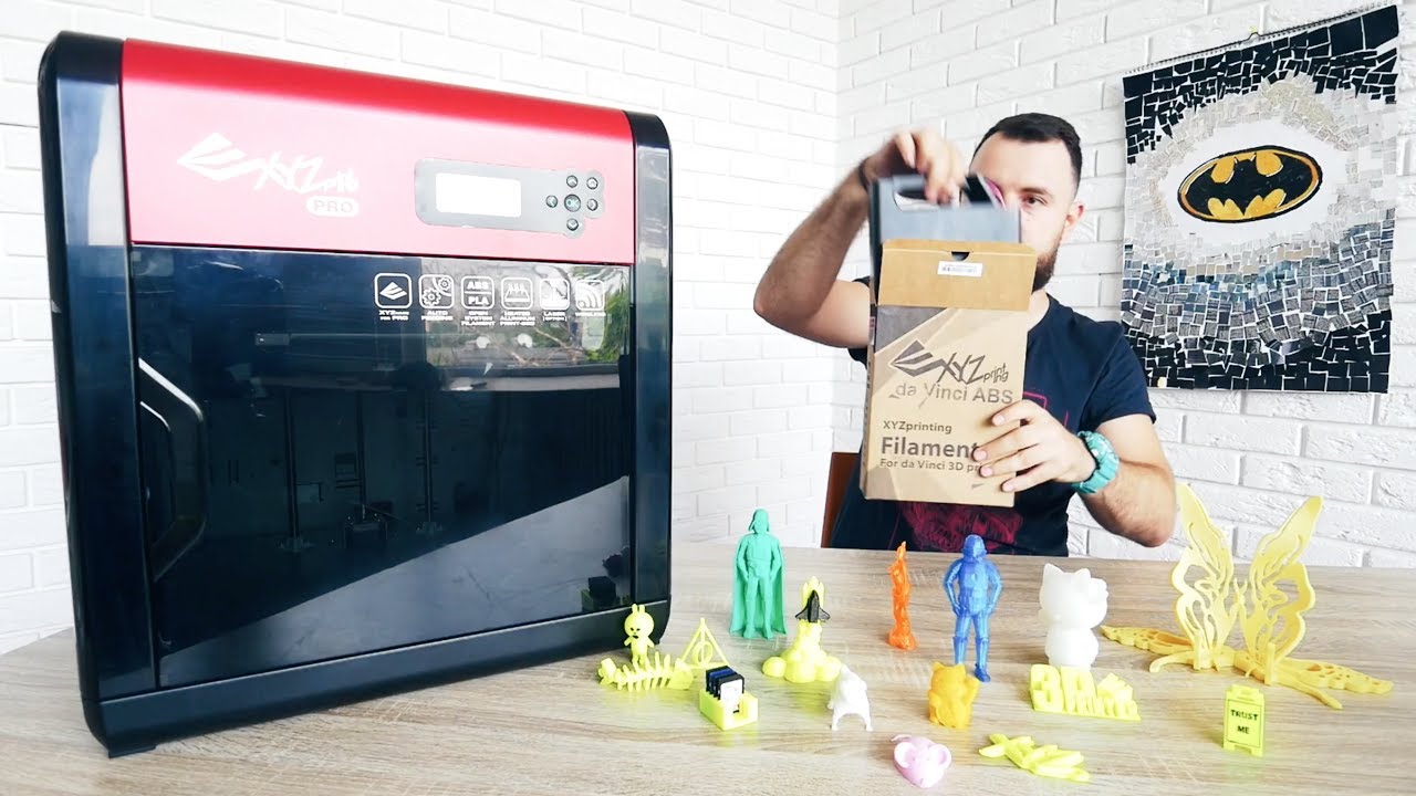 3D ПРИНТЕР! Обзор возможностей XYZ Printing Pro