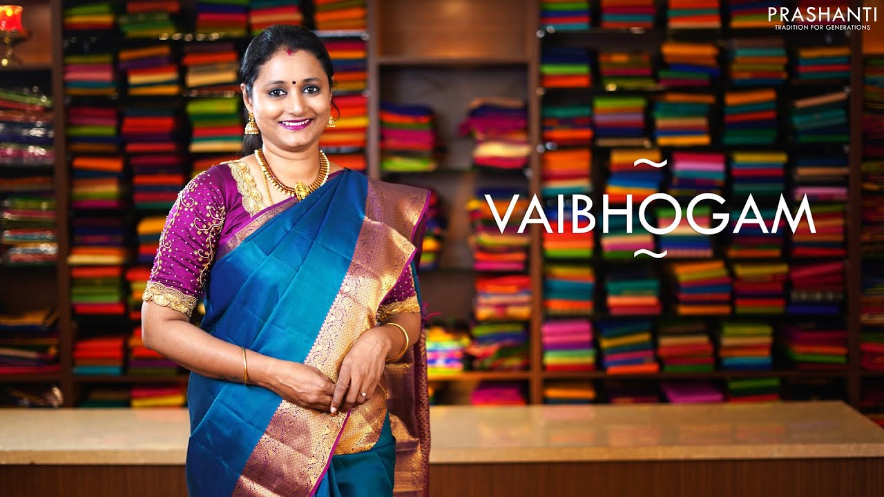Vaibhogam Festive Kanjivaram Silk Sarees | 1 Feb 21 | Prashanti