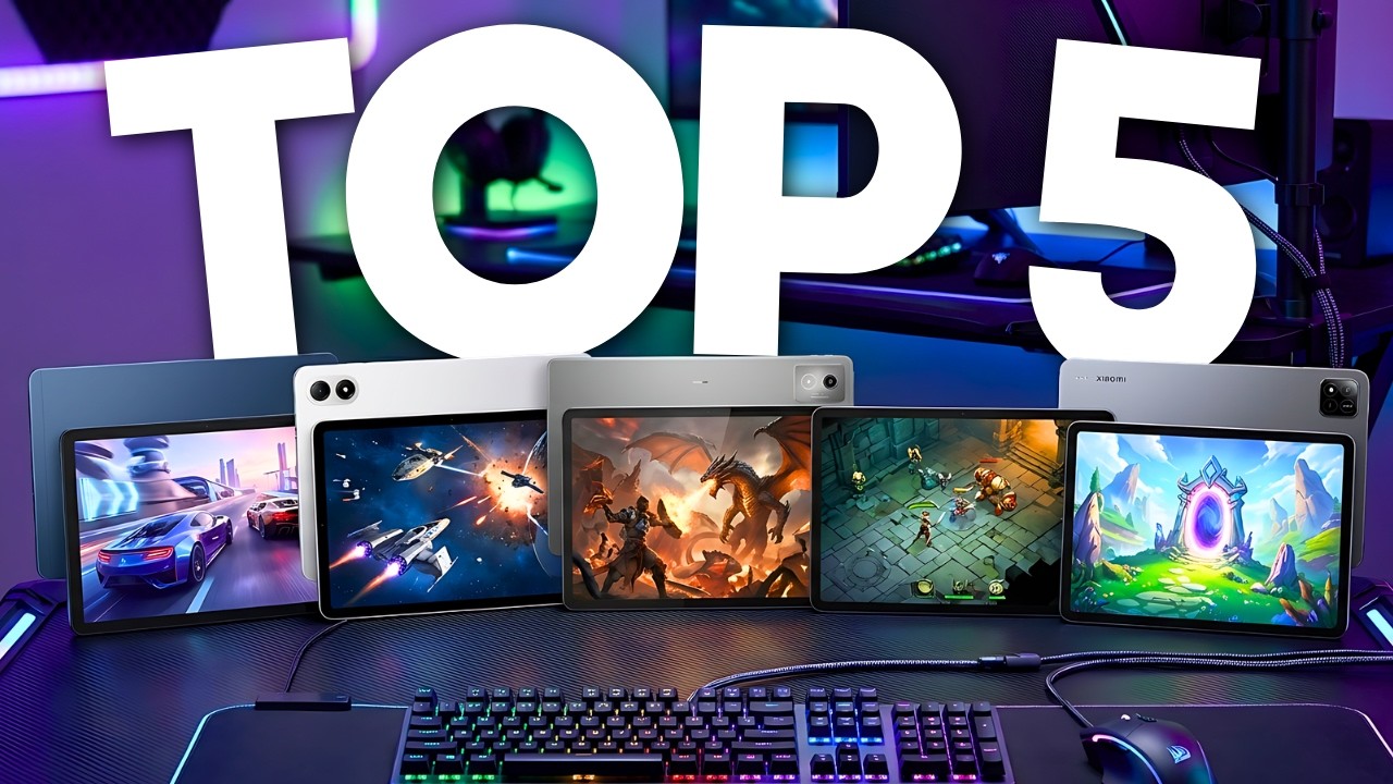 Las 5 MEJORES TABLETS GAMING CALIDAD PRECIO De 2026
