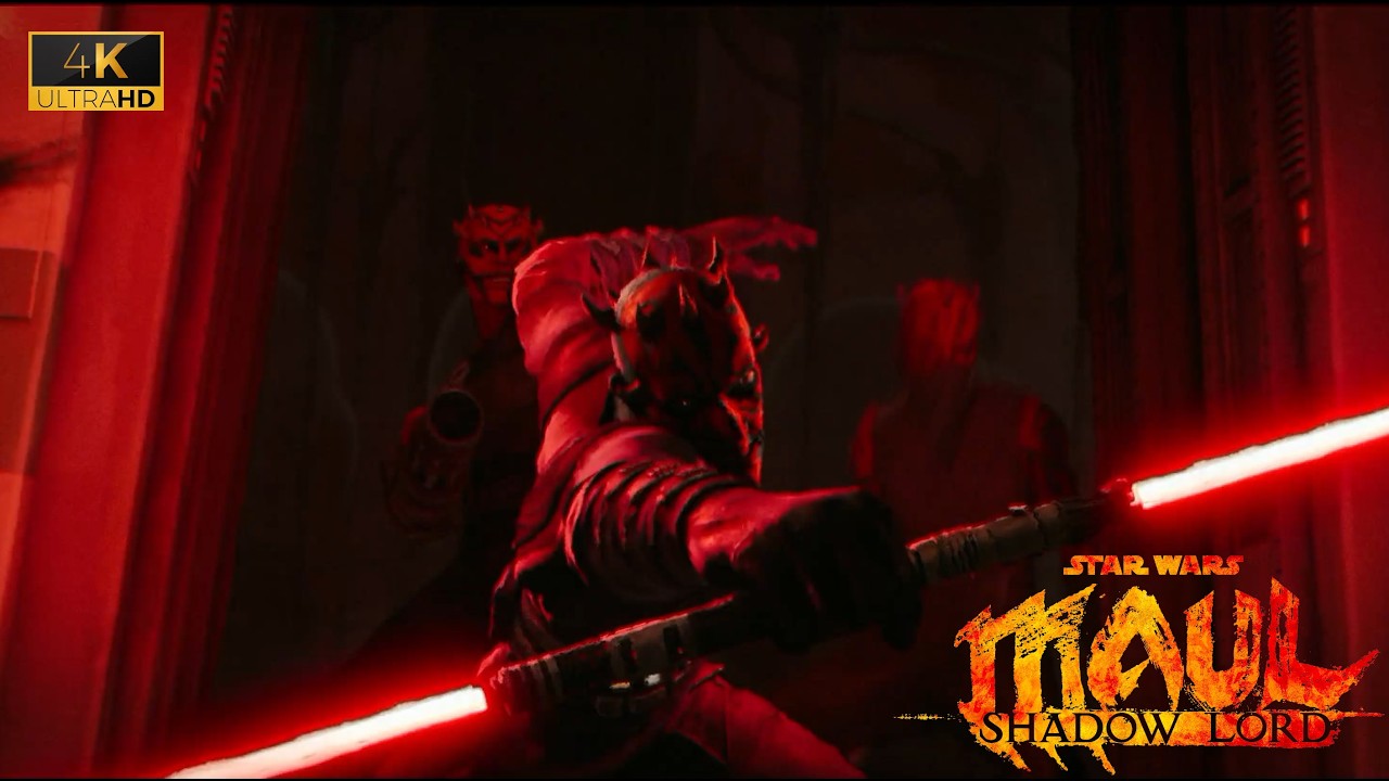 Maul attacks Police Station | Star Wars: Maul Shadow Lord | 4K