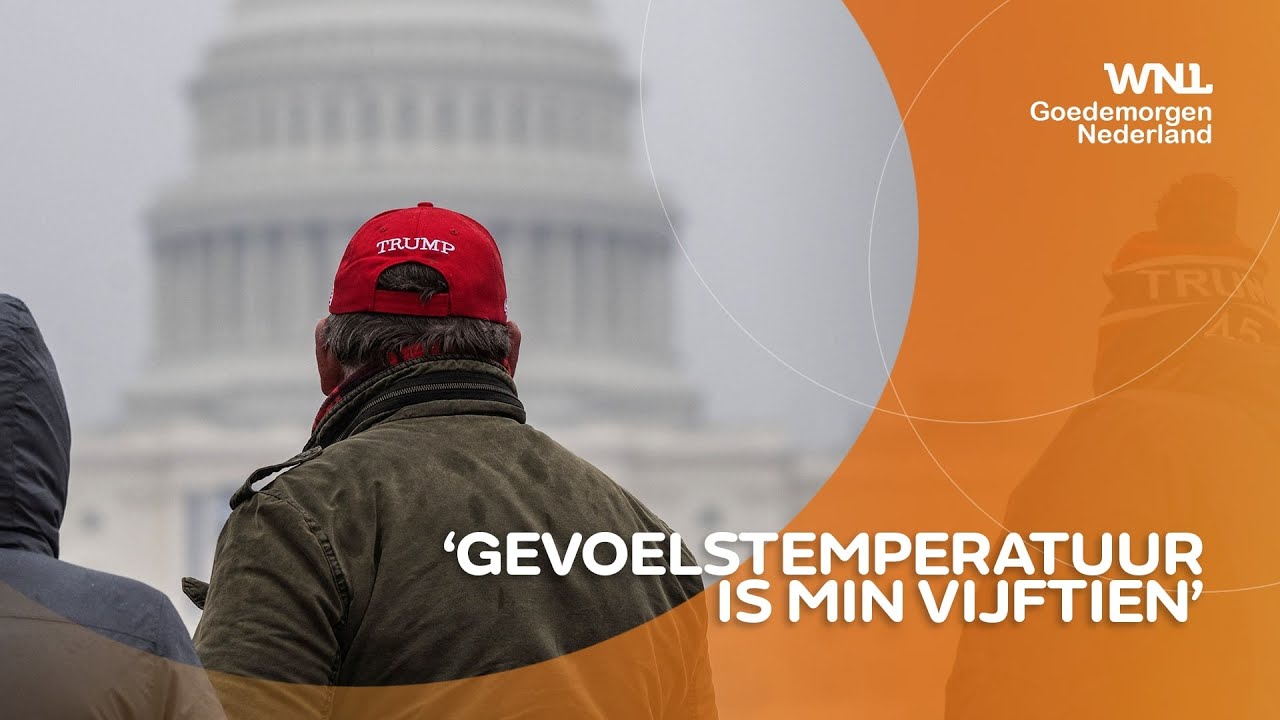 Koudegolf teistert Washington D.C. tijdens inauguratie Trump, dit gaat er anders