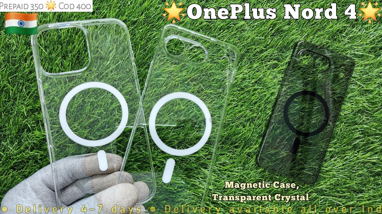 OnePlus Nord 4 Original Magsafe Back Cover ! OnePlus Nord 4 Premium Back Cover
