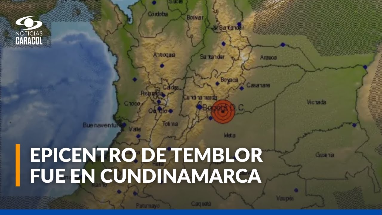 Temblor en Colombia: lo que se sabe tras el fuerte sismo en el país