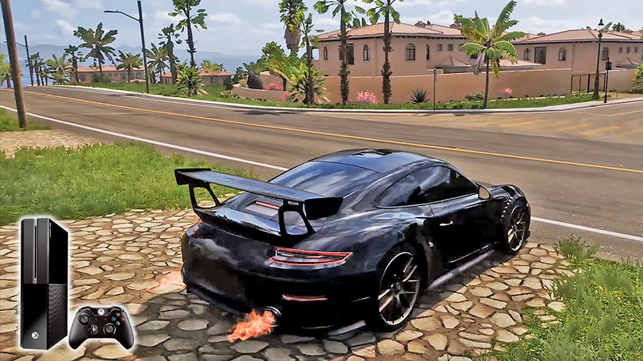 Gameplay Xbox One FAT - Forza Horizon 5 - Logitech Driving Force GT