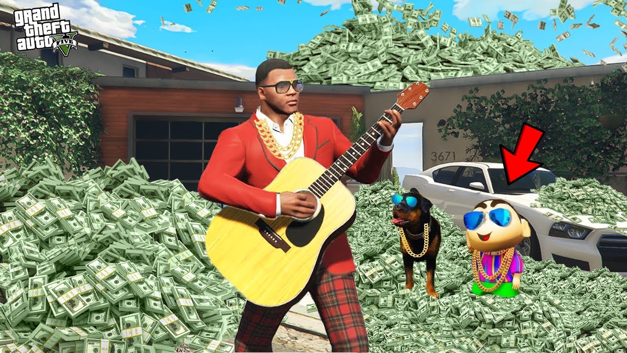Franklin Found Housefull Of Money in GTA 5 !