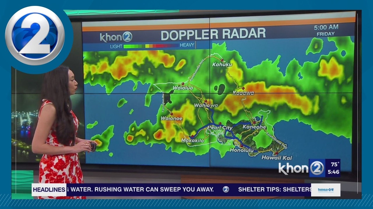 Flooding Hits North Shore As Heavy Rain Continues
