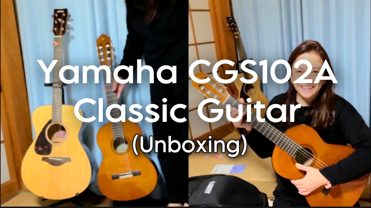 Yamaha CGS102A Classic Guitar/Unboxing/GieJapanTv