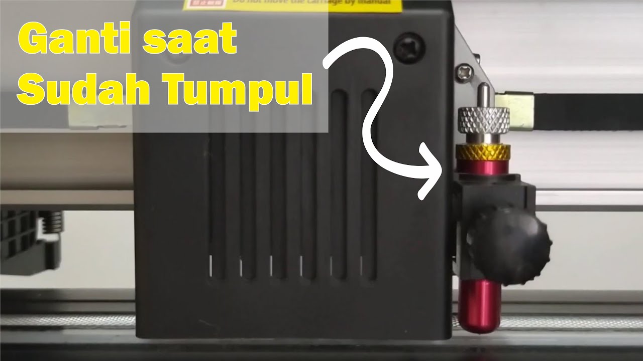 Cara Mengganti Mata Pisau Mesin Cutting Jinka Pro Series