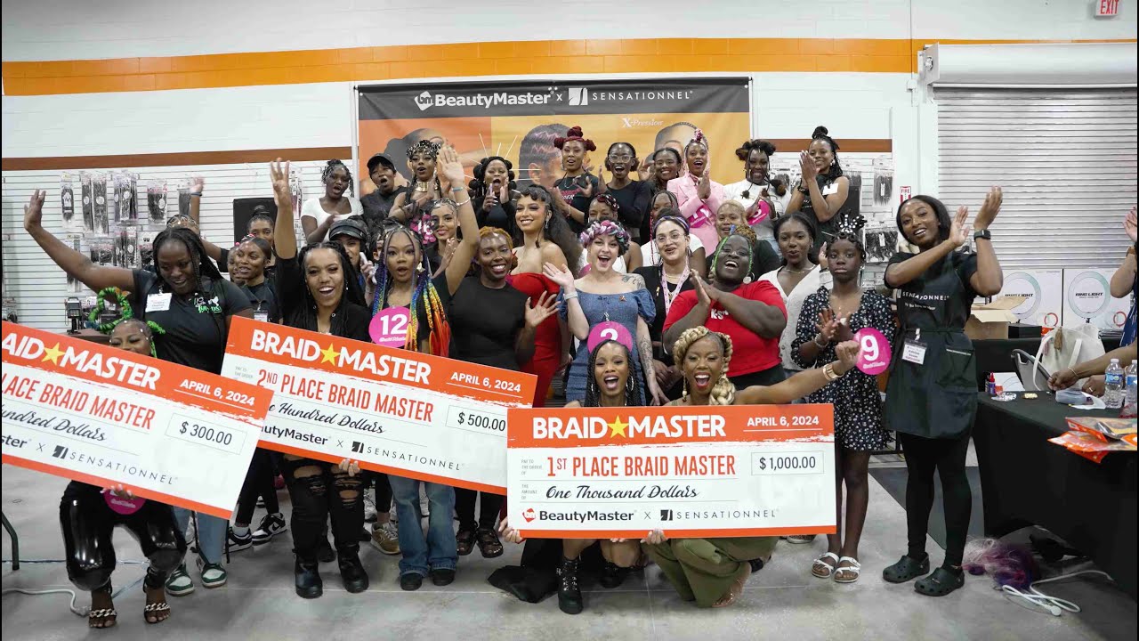 BeautyMaster 2024 Braid Master Competition at Orlando, FL. Interview🧡
