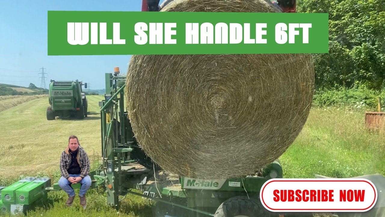 Will a Mchale 991 highspeed wrap a 6ft bale. Episode 182