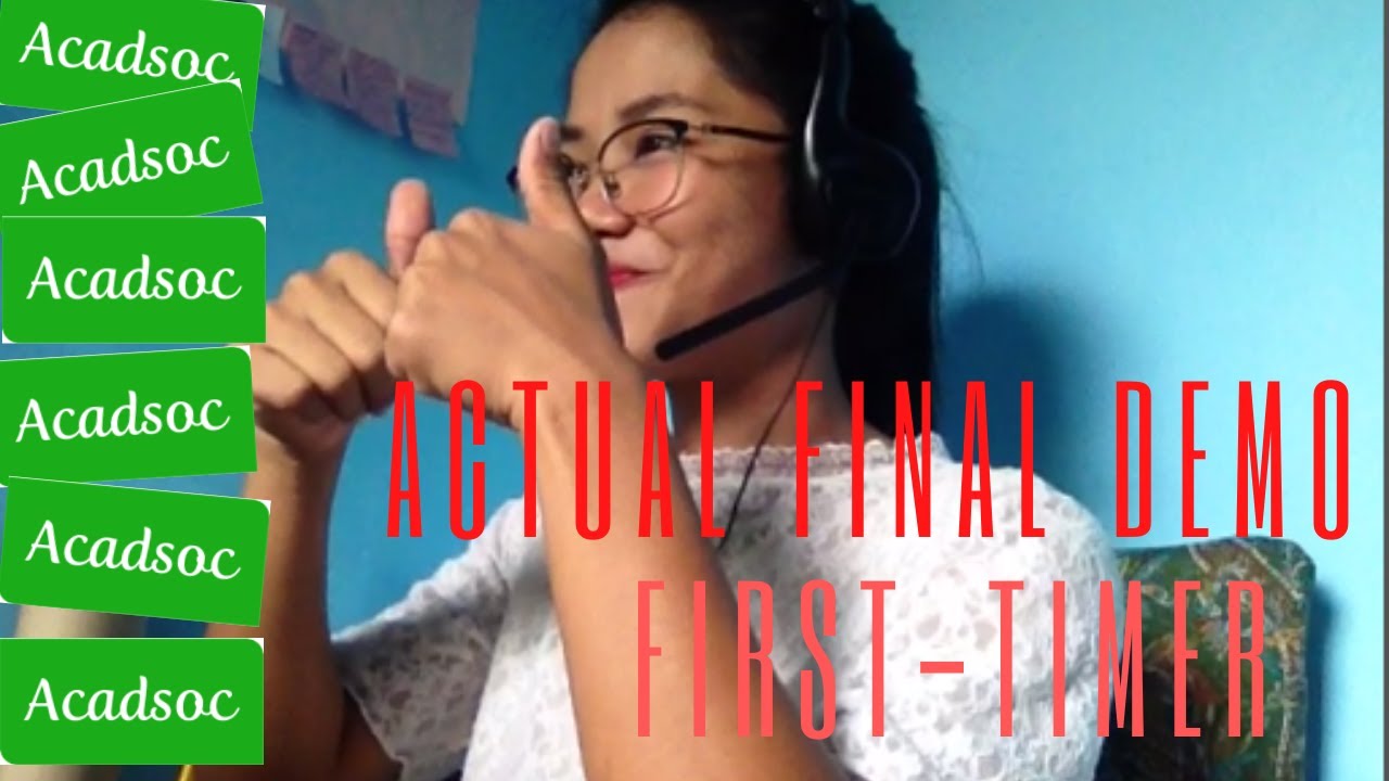 ACADSOC FINAL DEMO LESSON