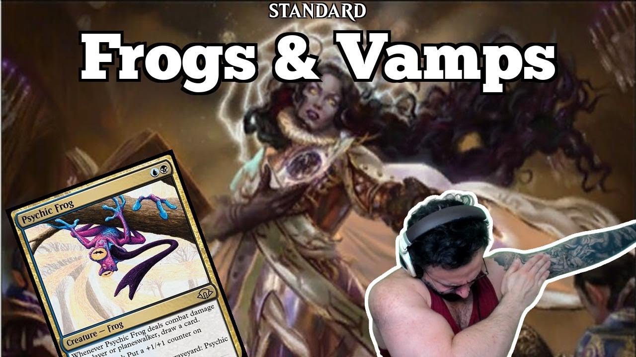 Gargantuan, Flying, Broken Creatures | Frogs & Vamps | DSK Timeless Bo3 | Mythic Rank | MTG Arena