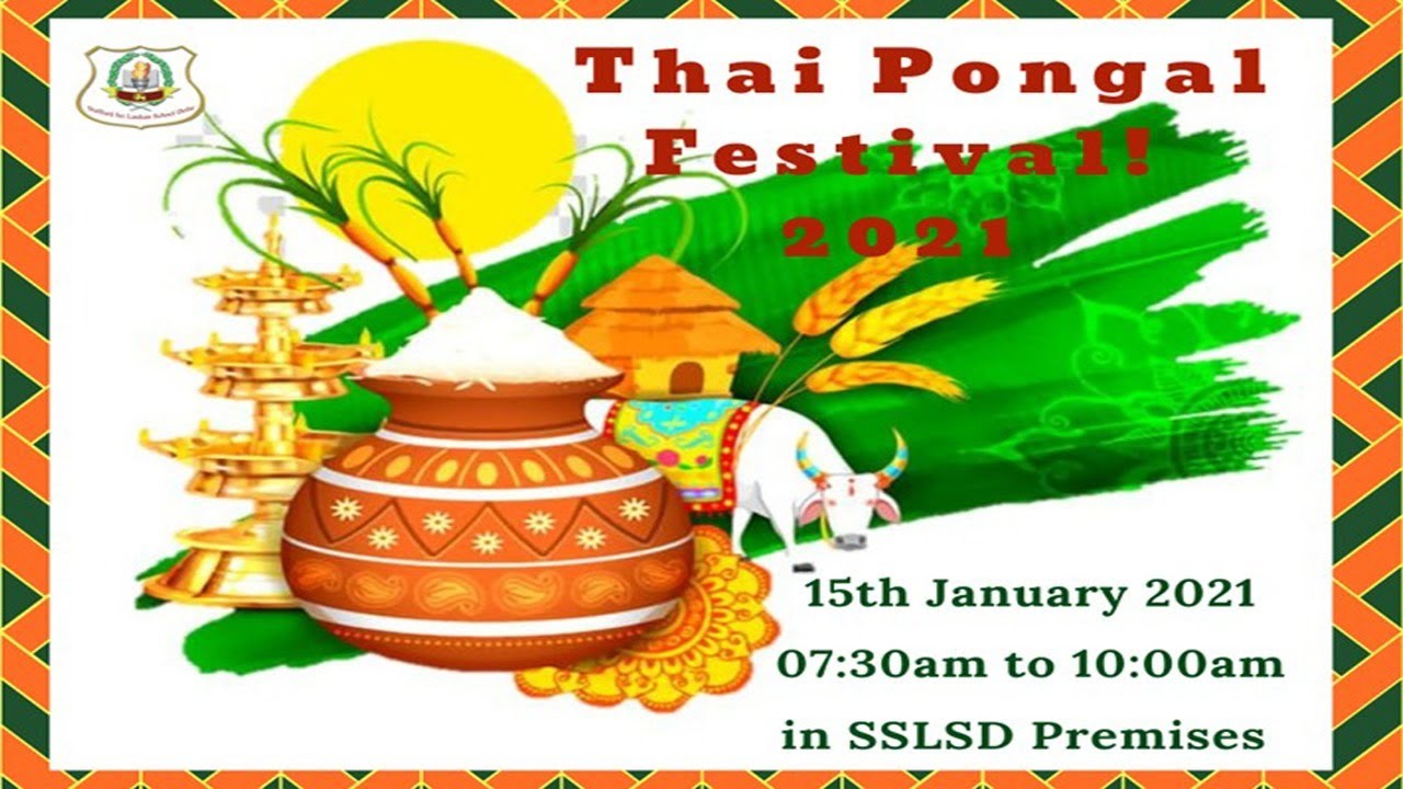 SSLSD Thai Pongal Festival 2021
