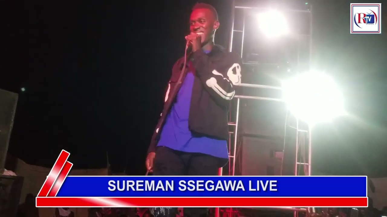 Sureman Segawa live ku stage e Kijjumba Mubende. Katono abantu bafe essanyu.