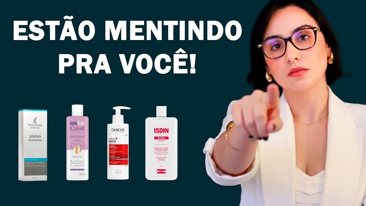 Shampoo Antiqueda Funciona? A Ciência por trás dos Rótulos