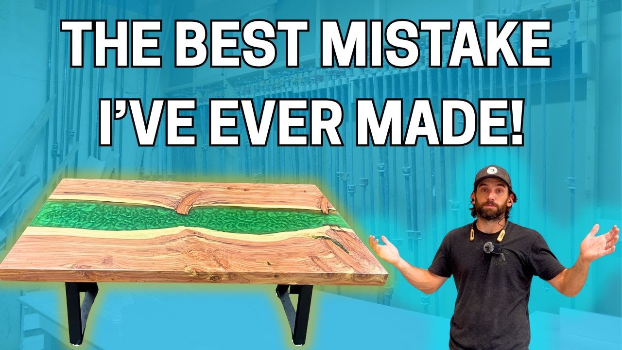 THE DIY EPOXY TABLE THAT TOOK A WILD TURN