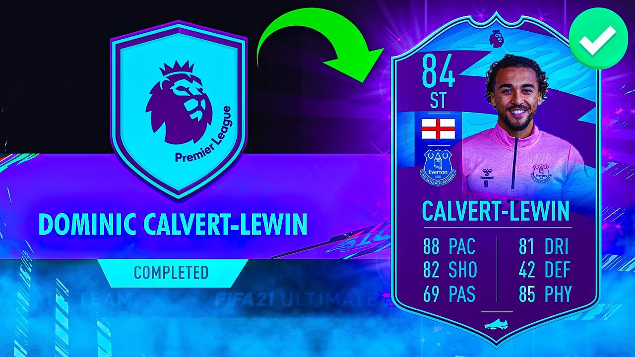 84 'POTM' CALVERT-LEWIN SBC CHEAPEST SOLUTION - #FIFA21 84 Dominic Calvert-Lewin SBC Cheapest Way