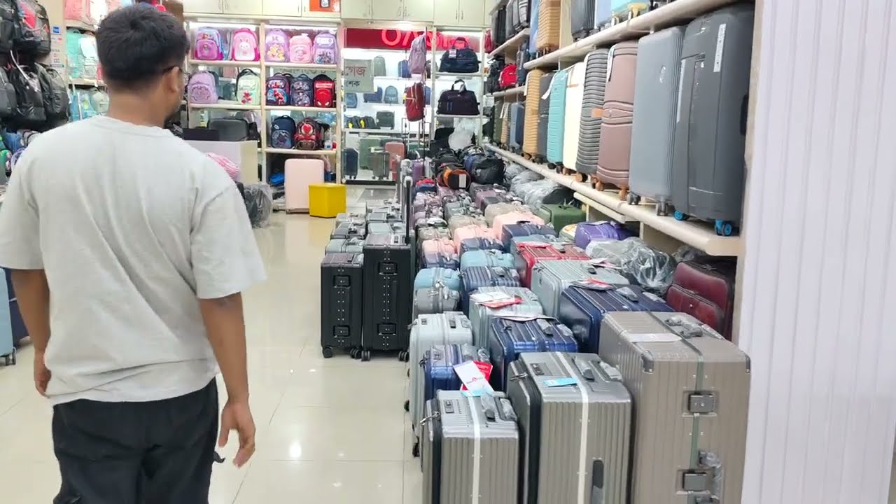 Lock System Luggage without zipper 2 Size 20.24  Home Delivery Available  Number: 01318791026