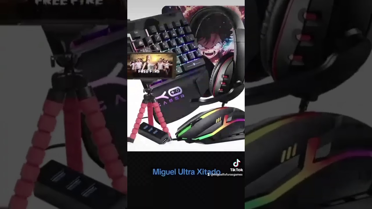 O kit MOBILADOR serve para voc&ecirc; jogar tipo em um PC s&oacute; que no Celola😃