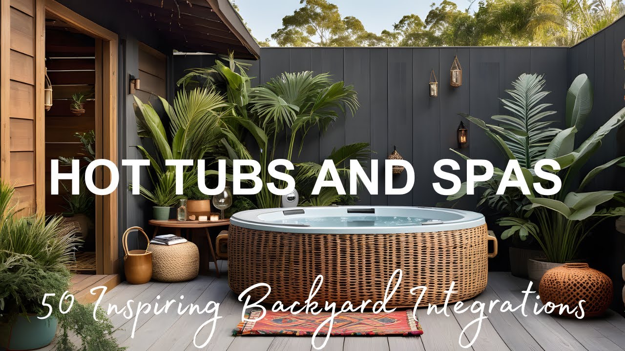 Best Unique Hot Tub Ideas | 50 Exclusive Inspirations | Integrate An Outdoor Spa Into Your Backyard
